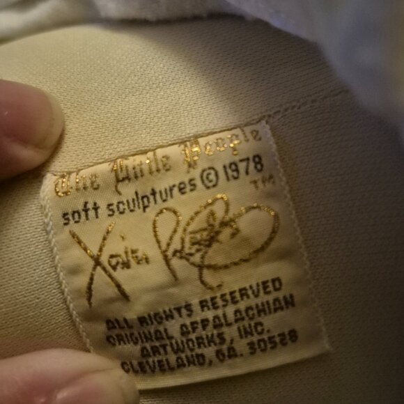 Xavier Roberts 1978 soft sculpture cabbage patch doll - Picture 3 of 4